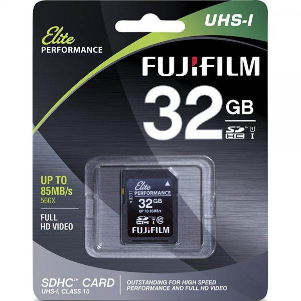 Fujifilm 32GB Class 10 UHS-1 SDHC Memory Card #600012523