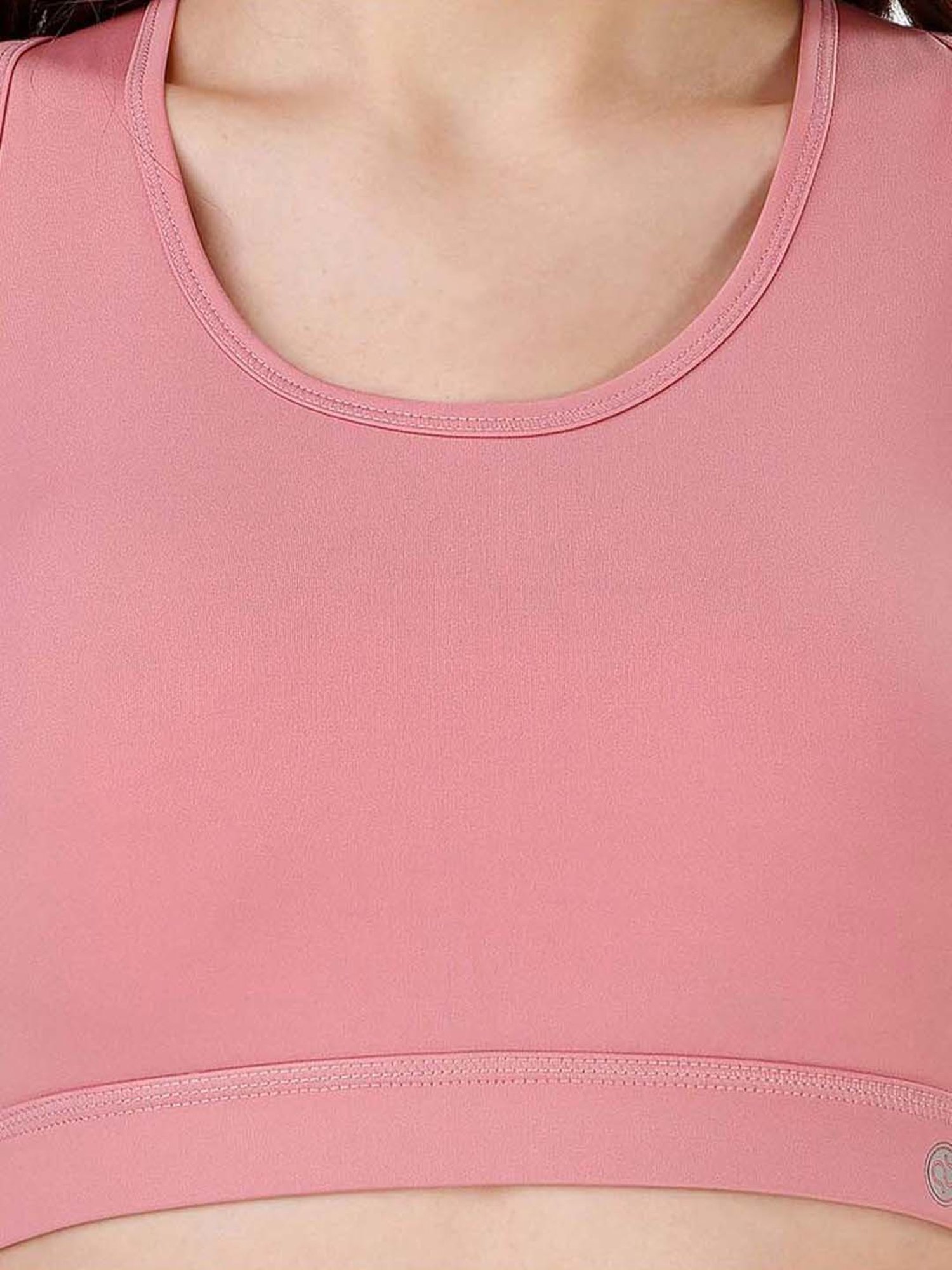 Soie Pink Sports Bra Shorts Set