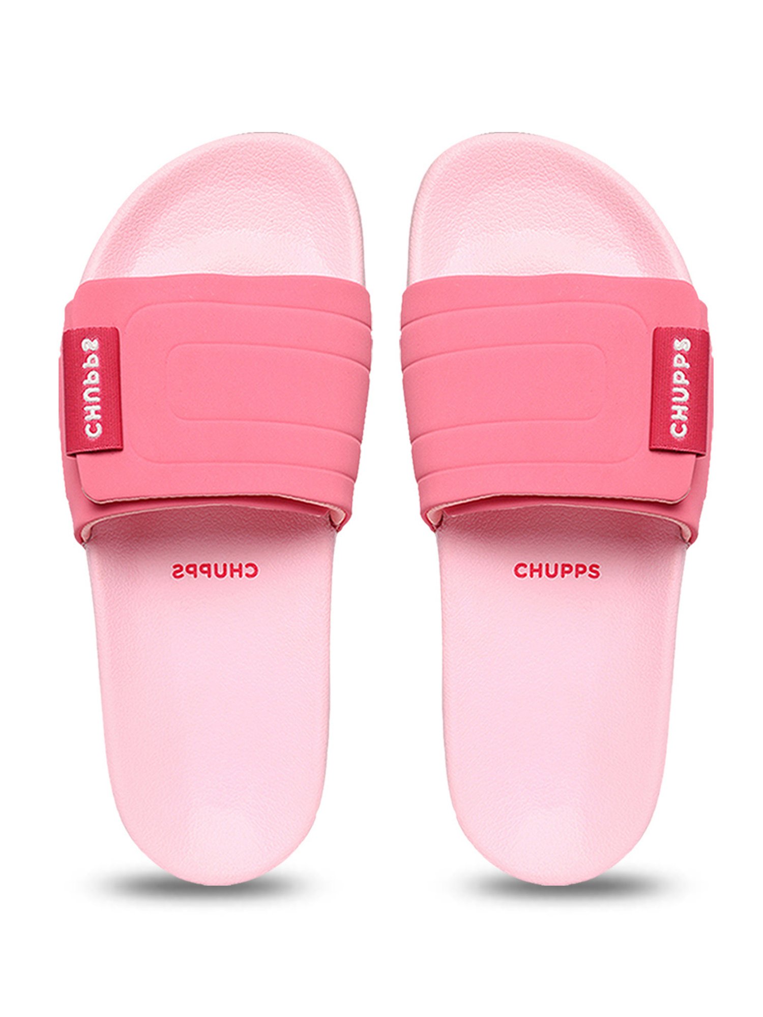 Chupps Women's Quilt Bloom ErgoX Plus Pink Slides