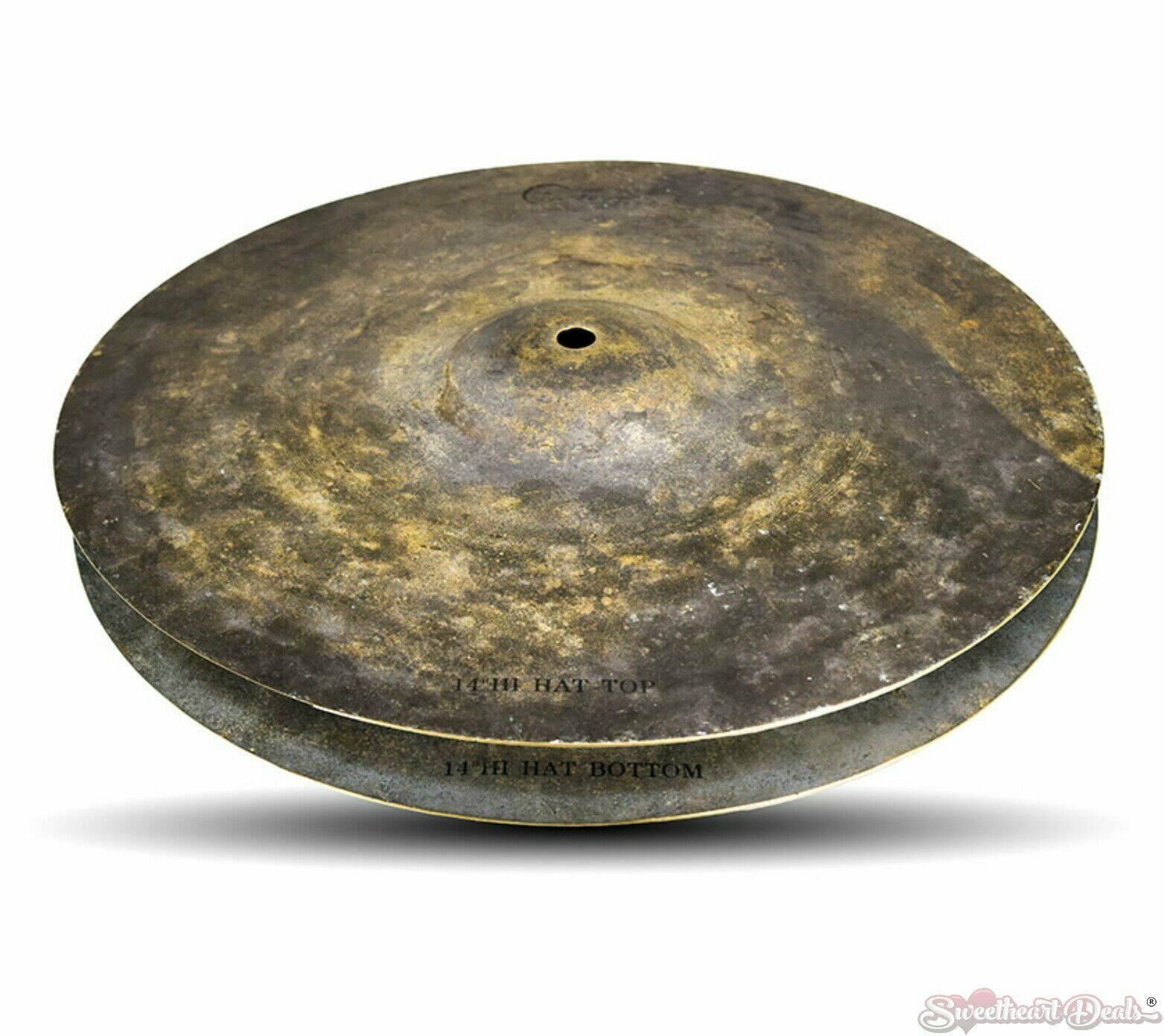 Dream Cymbals DMHH14 Dark Matter 14-inch Hi Hat Cymbals