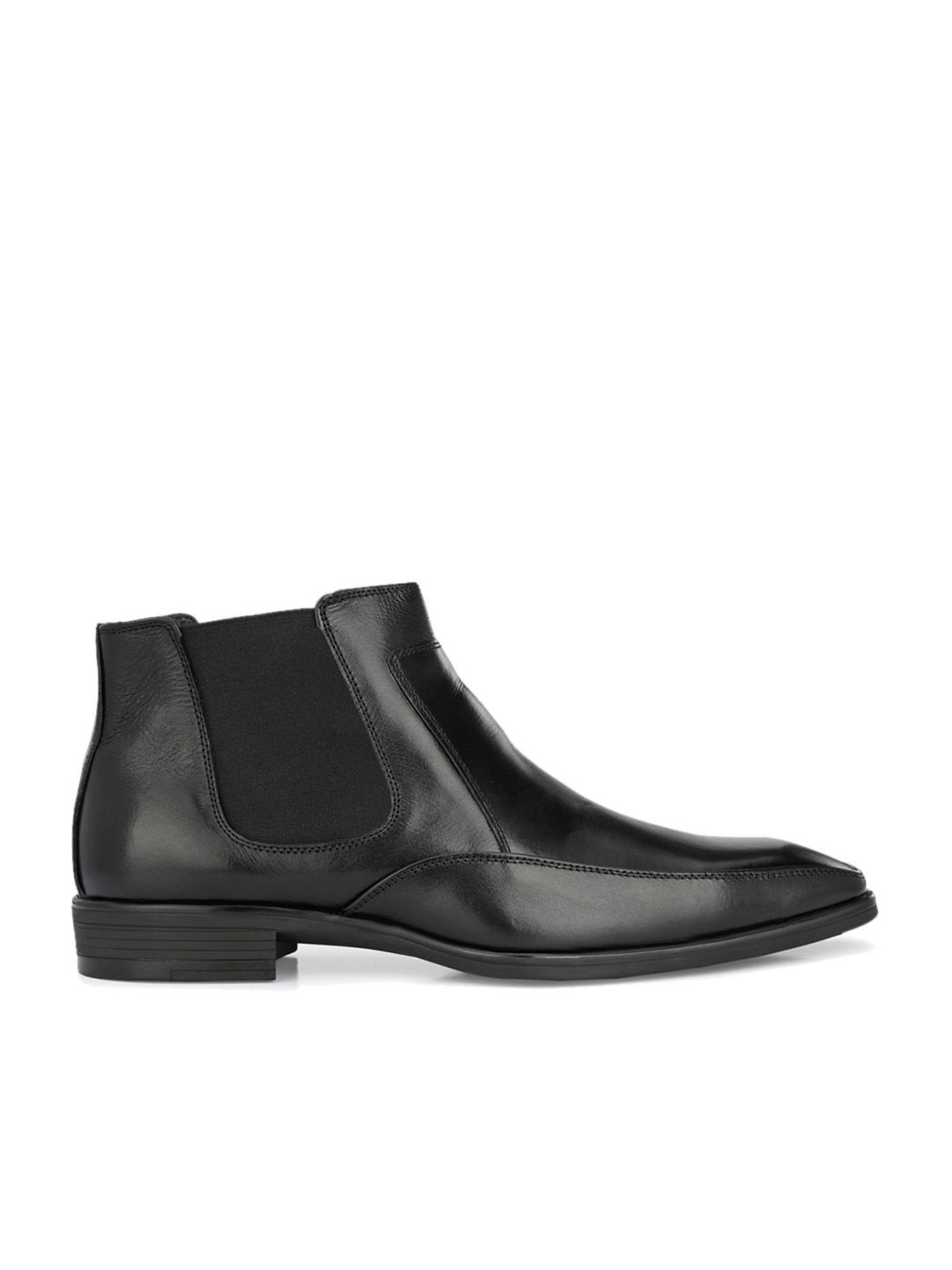 Hitz Men's Black Chelsea Boots