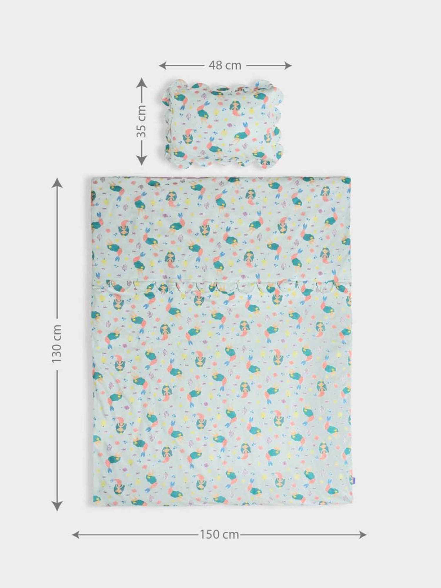 The White Willow White Infant Head Support Pillow - Set of 1