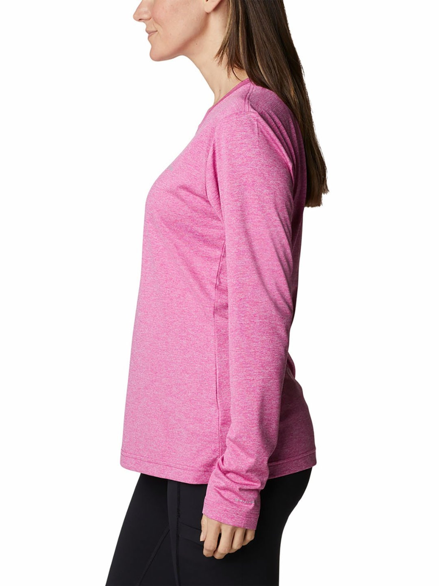 Columbia Pink Round Neck T-Shirt