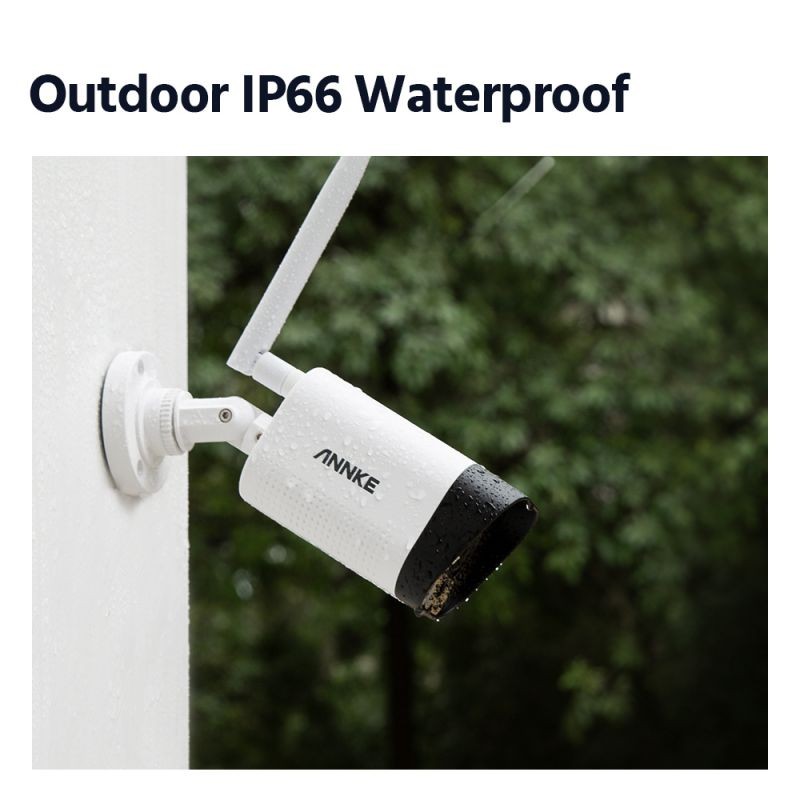 ANNKE 8CH 3MP Super HD Wireless Security Camera System with 1TB