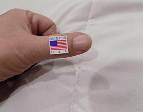 5/8" x 5/8" Made In USA Flag Self-Adhesive Labels 500 Roll