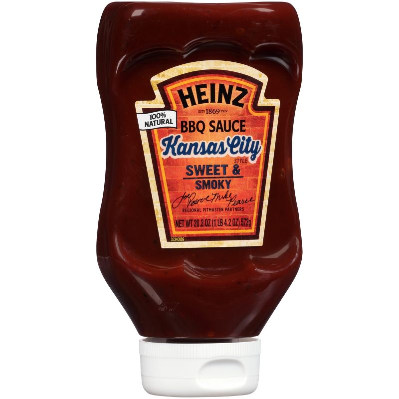 Heinz Kansas City Style Sweet & Smoky BBQ Sauce - 20.2oz