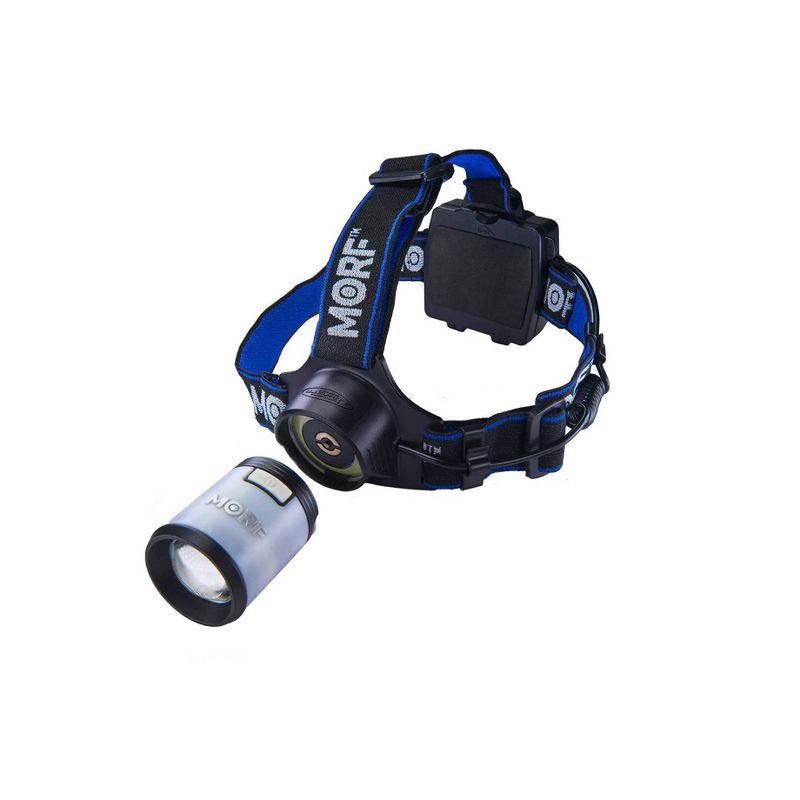 Police Security Morf Lantern 3-in-1 Removable LED Headlamp