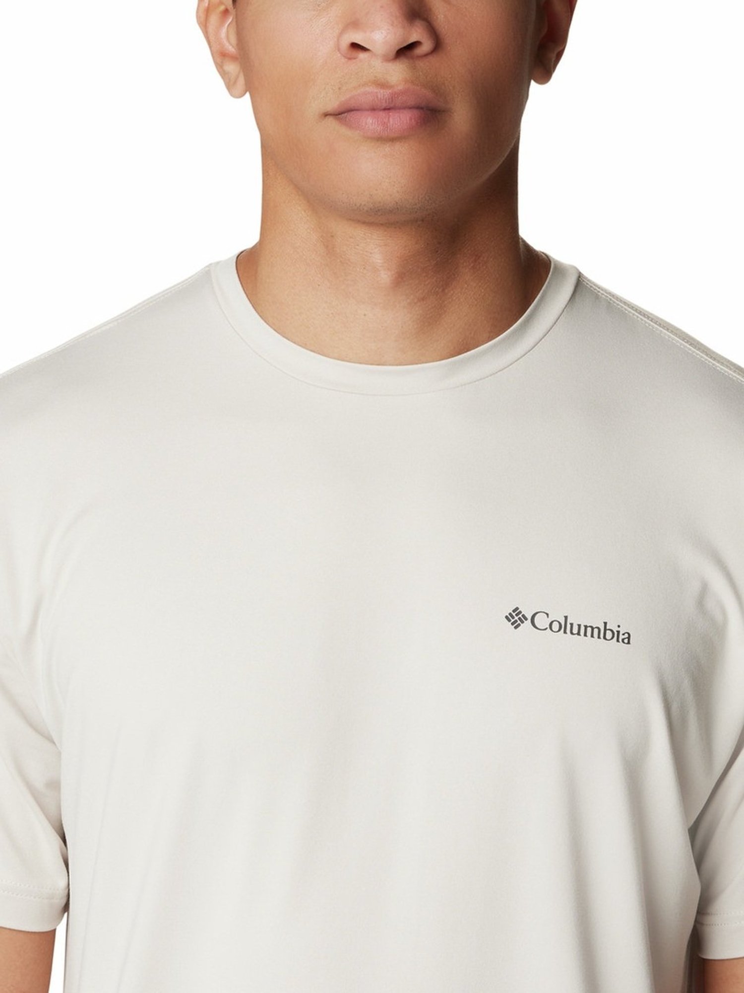 Columbia Brown Regular Fit Printed T-Shirt