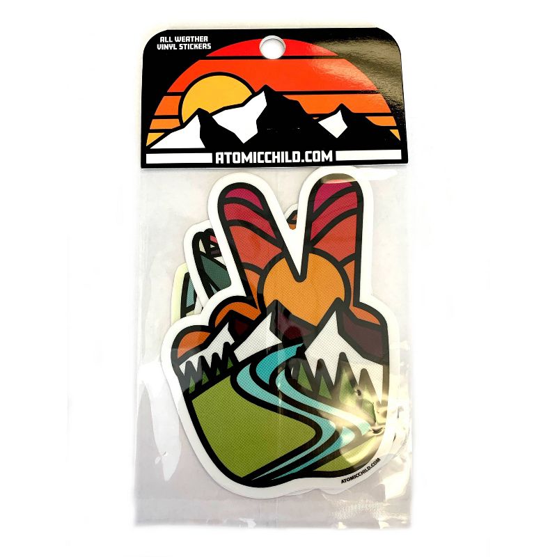 Atomicchild Greatest Hits Sticker Pack 5pc