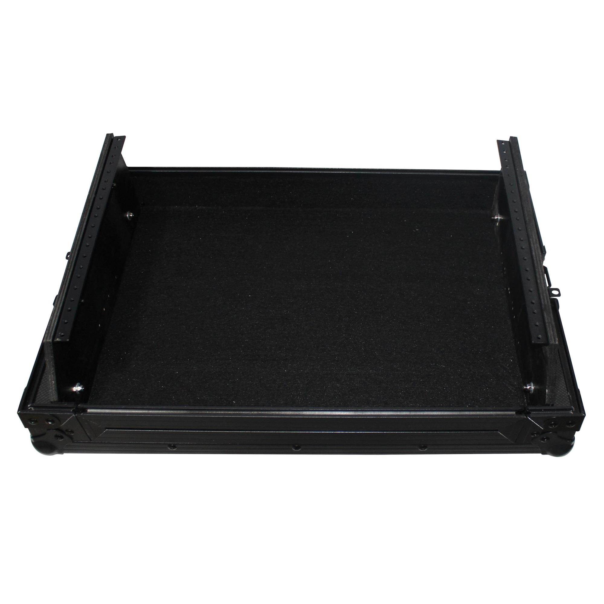 ProX X-19MIX7UBL Black 7U 19" Flight Case for Gemini CDM-4000
