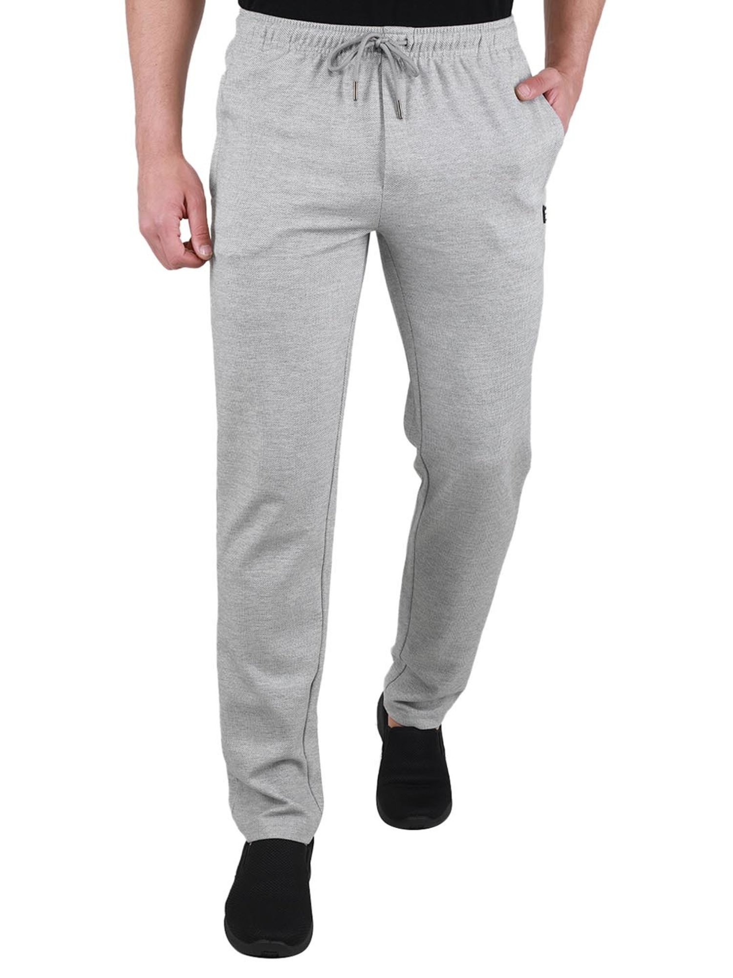 Monte Carlo Grey Regular Fit Trackpants