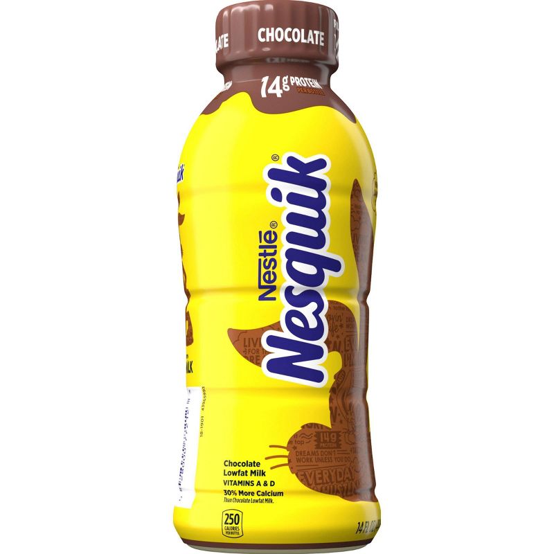 Nesquik Low Fat Chocolate Milk - 14 fl oz