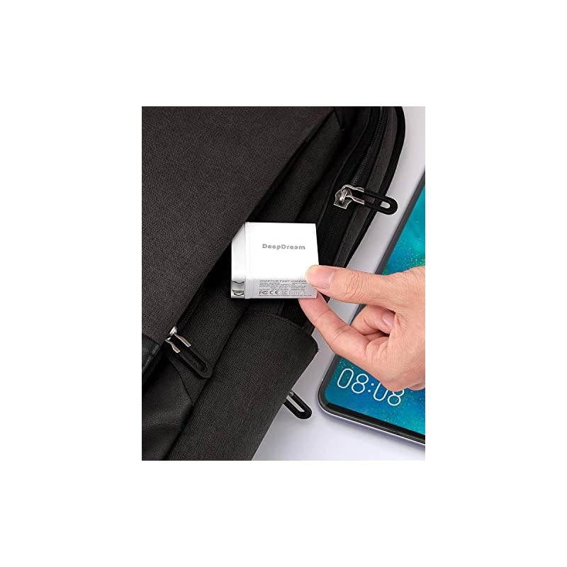 USB Wall Charger 30W Fast USB Wall Plug 2Pack 3Port USB Charger  Charger Block with QC 30 Foldable Plug Adapter for iPhone 11 ProMAXXXSXRXS Max876Plus iPad Samsung and More