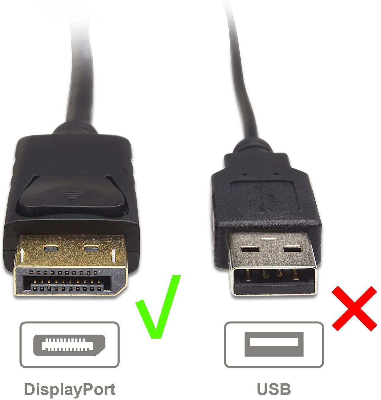 Cable Matters DisplayPort to VGA Adapter (DP to VGA Adapter)