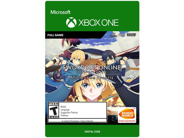 Sword Art Online Alicization Lycoris 1300 SAO Coins Xbox One [Digital Code]