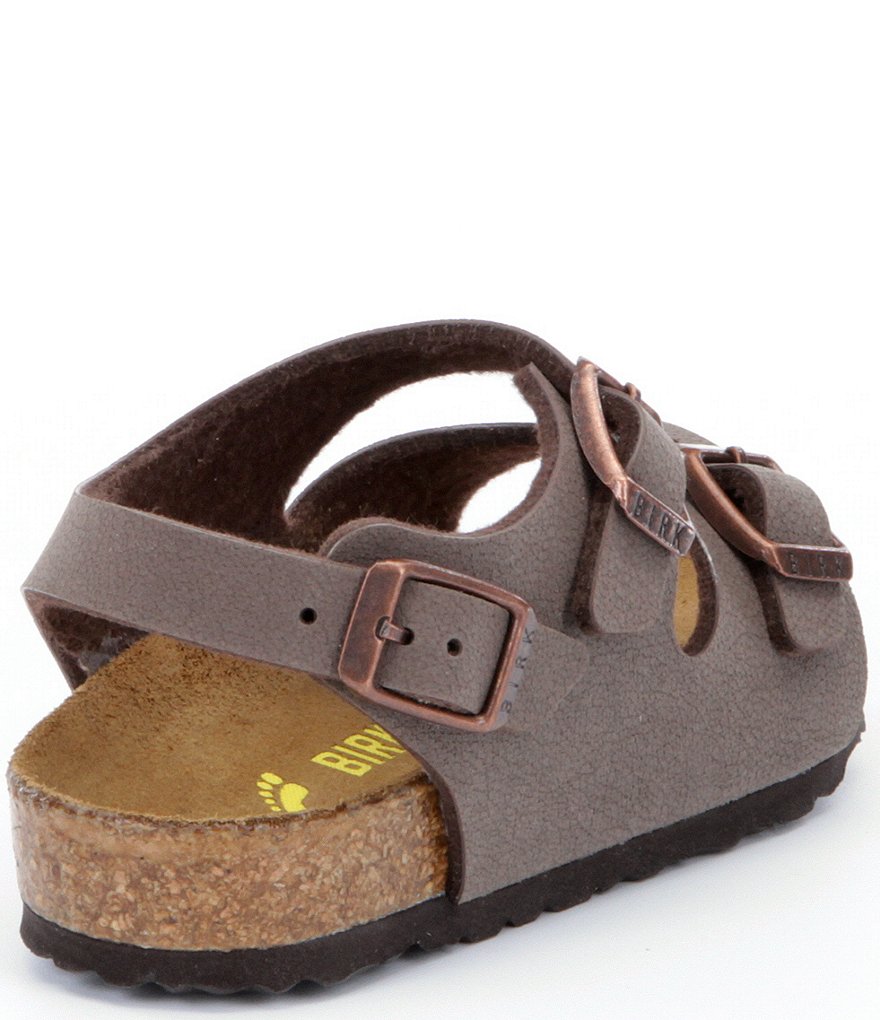 Birkenstock Kids' Roma Adjustable Buckle Slingback Sandals (Toddler)