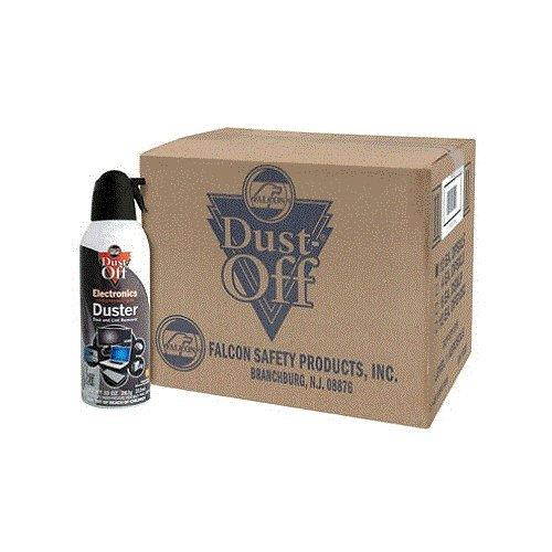 dustoff compressed gas duster, pack of 8