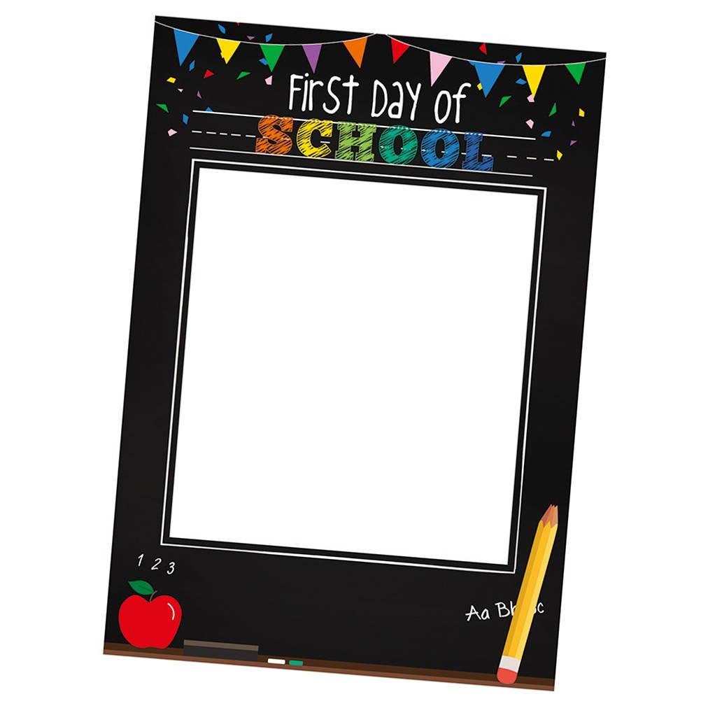First Day of School Photo Booth Props Frame for Classroom Decor Party Favors