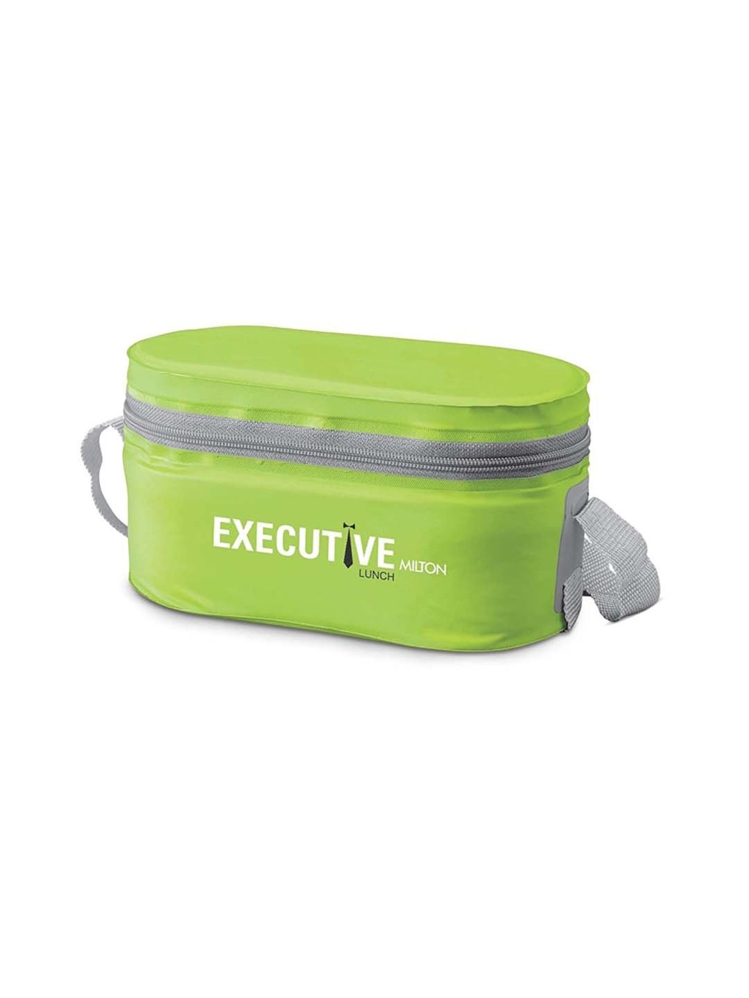 Milton Executive Green Plastic 4-Piece Lunch Set with Carry Bag