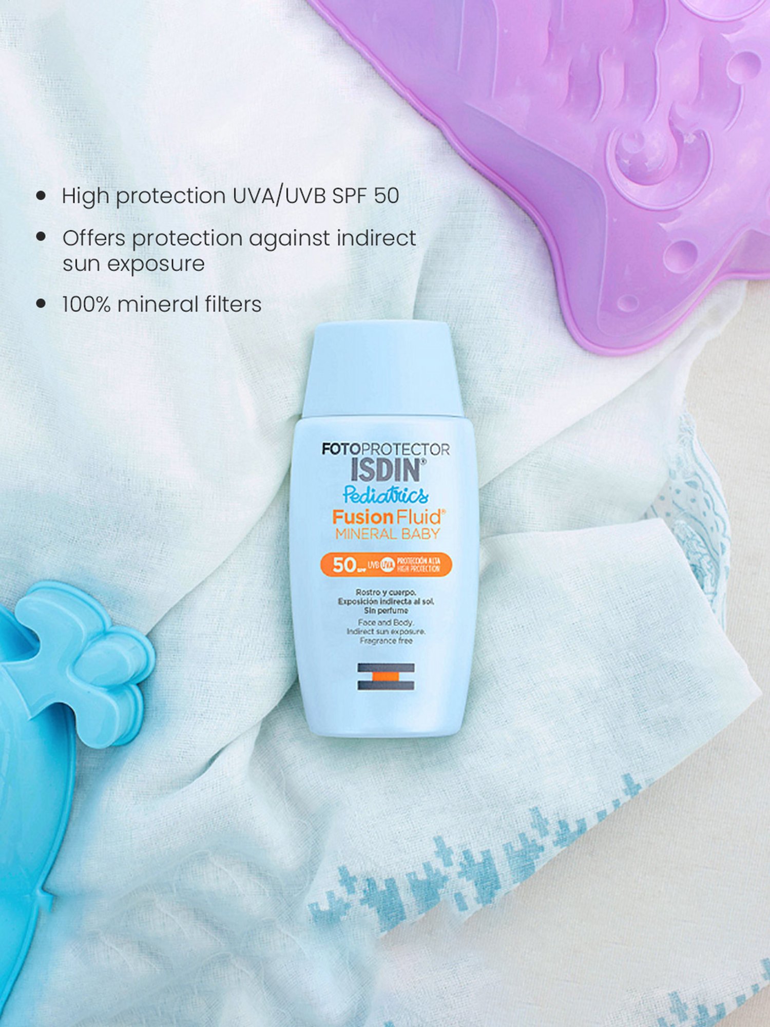 Mom & World Mineral Based Kids Sunscreen Spray SPF 50 - 120 ml