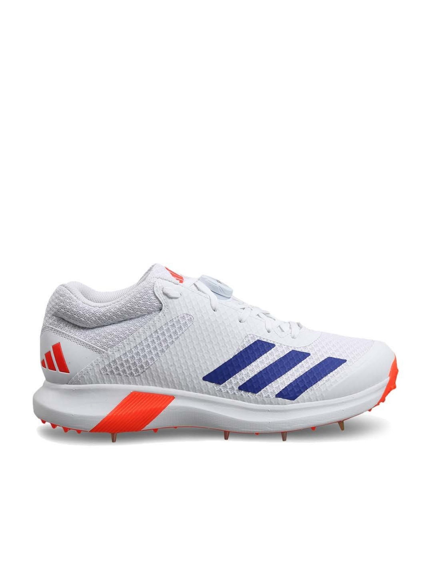 Adidas Men's Adipower Vector Mid 20 White Cricket Shoes