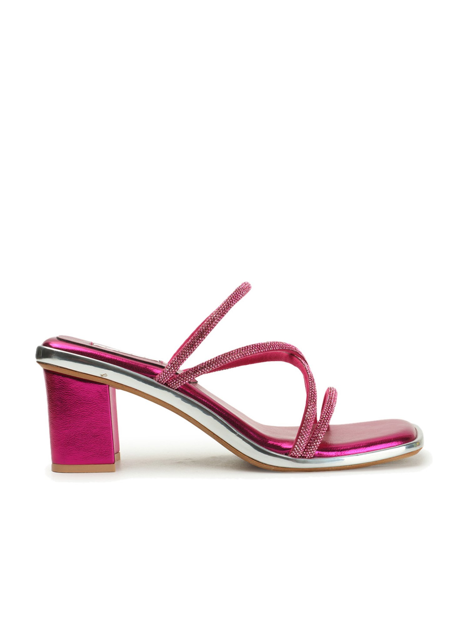 Elle Women's Pink Casual Sandals