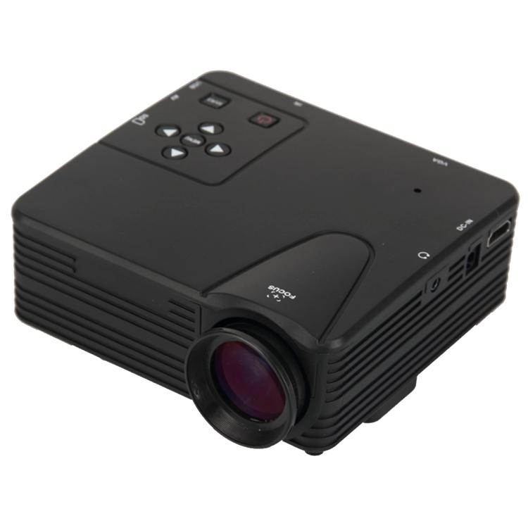 Mini Portable LED Projector 1080P HD Multimedia VGA AV USB SD Card Proyector LED