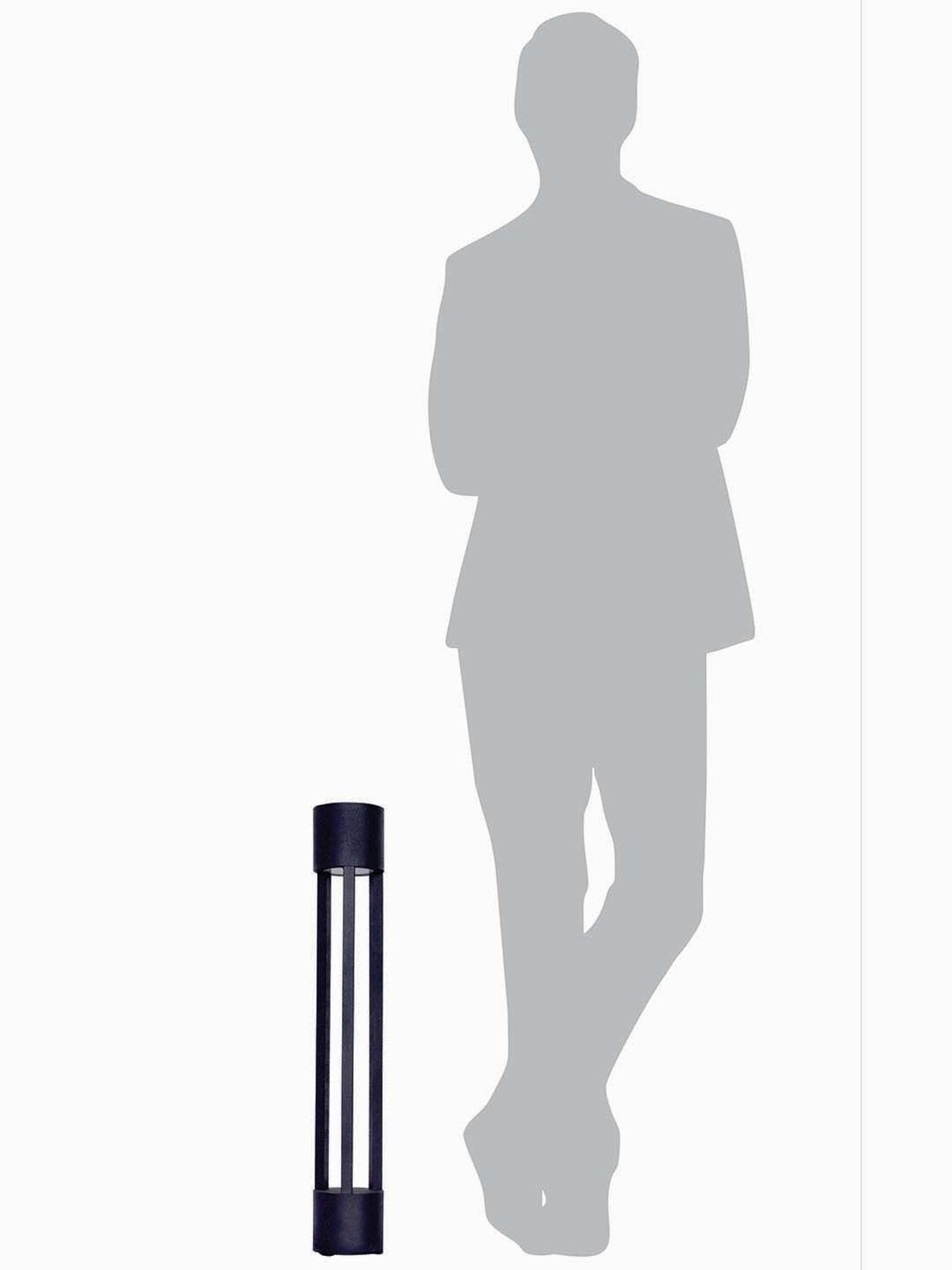 64" x 8.9" x 10.5" Smart Light Full Spectrum Floor Lamp (Includes LED Light Bulb) White - Verilux