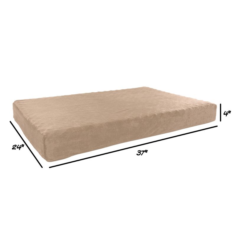 Petmaker Orthopedic Memory Foam Dog Bed with Removable Cover - Large