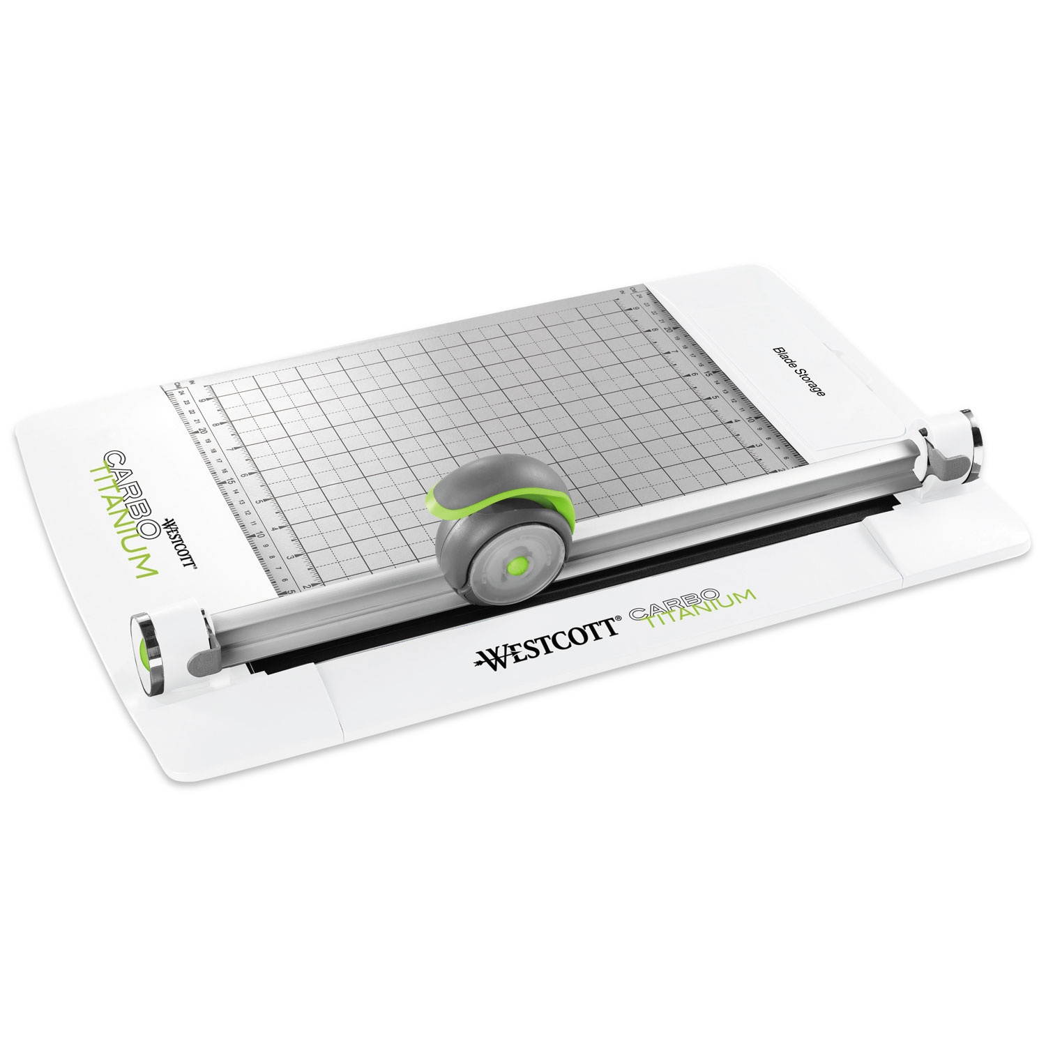 Westcott CarboTitanium Rotary Metal Base Trimmer 10 Sheets Metal 9" x 21" 16718