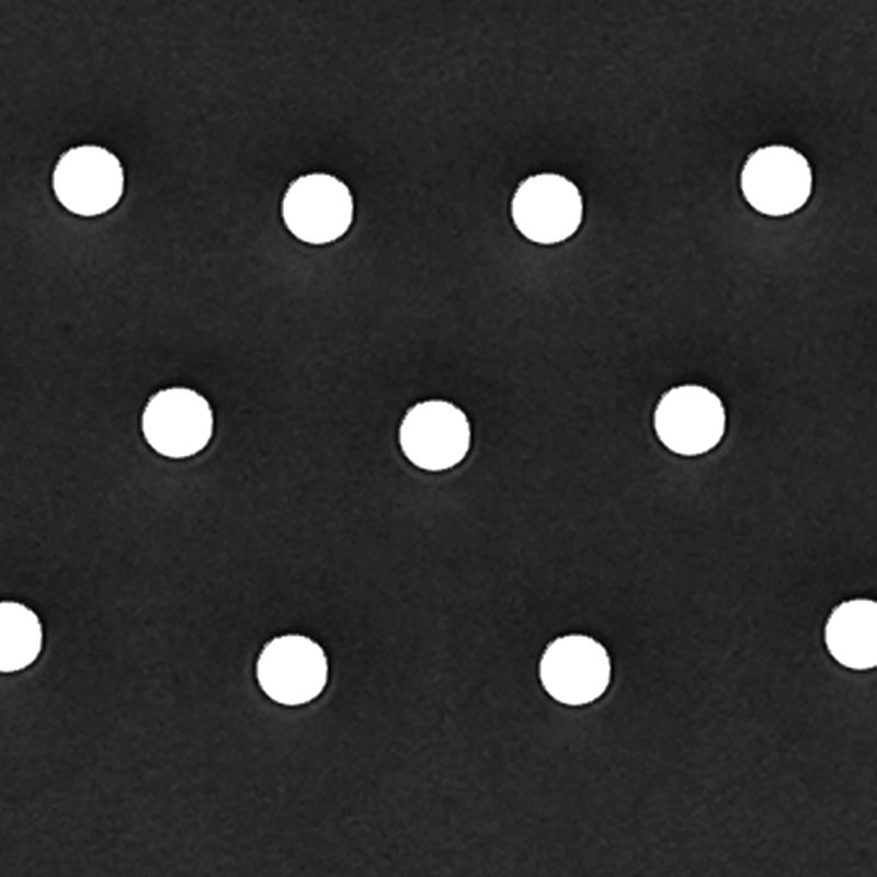 Emma and Oliver Black Plastic Student Classroom Chair with Book Basket