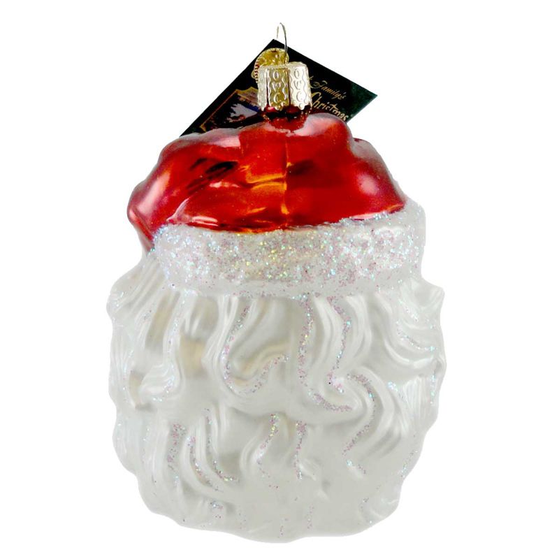 Old World Christmas 4.5" Winking Santa Jolly Claus Ornament  -  Tree Ornaments