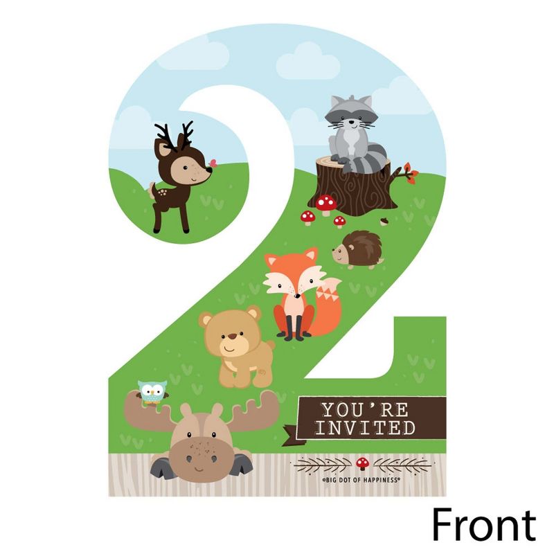 Big Dot of Happiness Blue Elephant - Boy Happy Birthday Decorations Party Banner