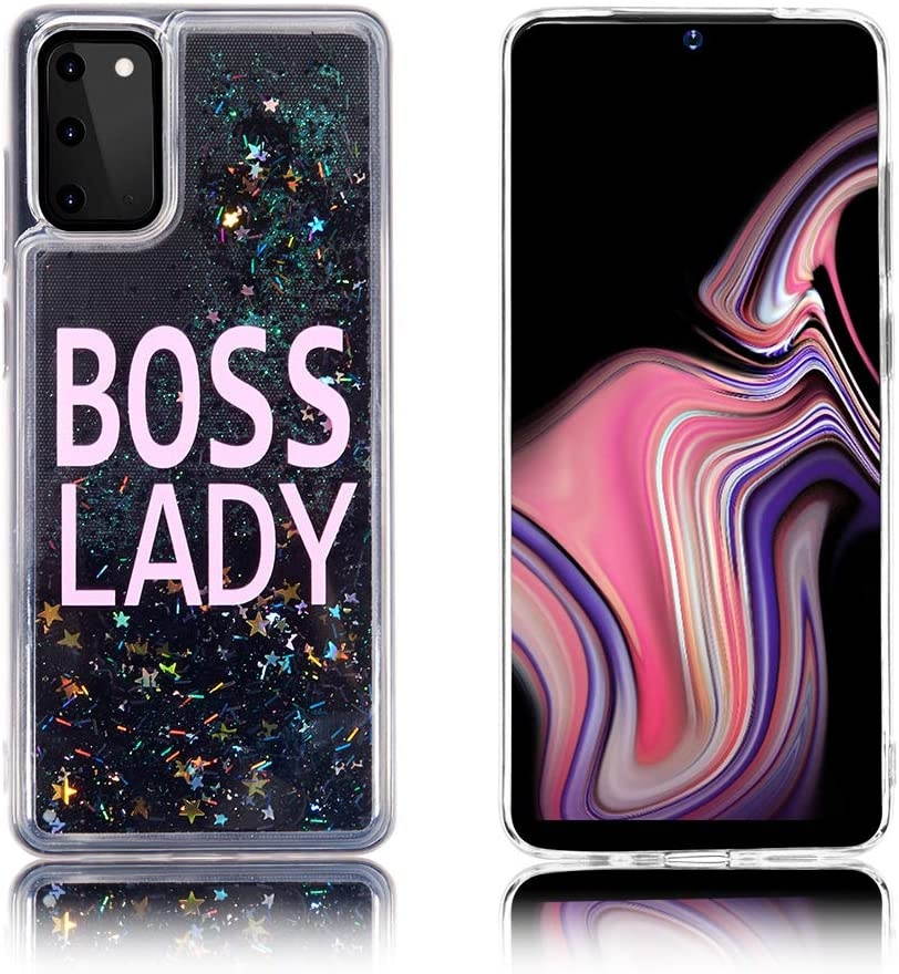 REDShield Waterfall Liquid Sparkling Quicksand TPU CASE for Samsung Galaxy Note 20(6.4) - BOSS Lady