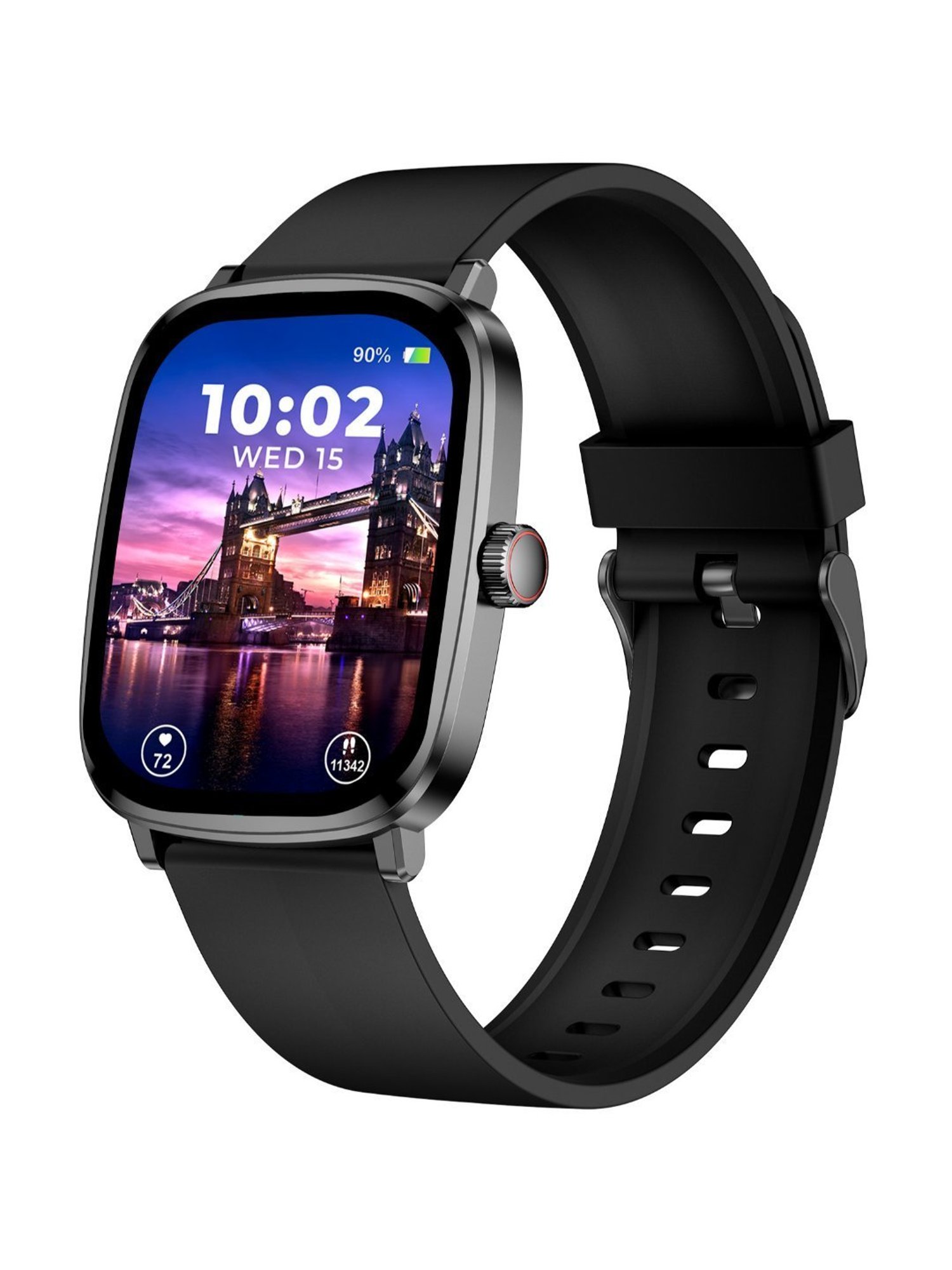 beatXP Unbound Era BT Calling Smartwatch with 2.01 inch Super AMOLED Display (Black)