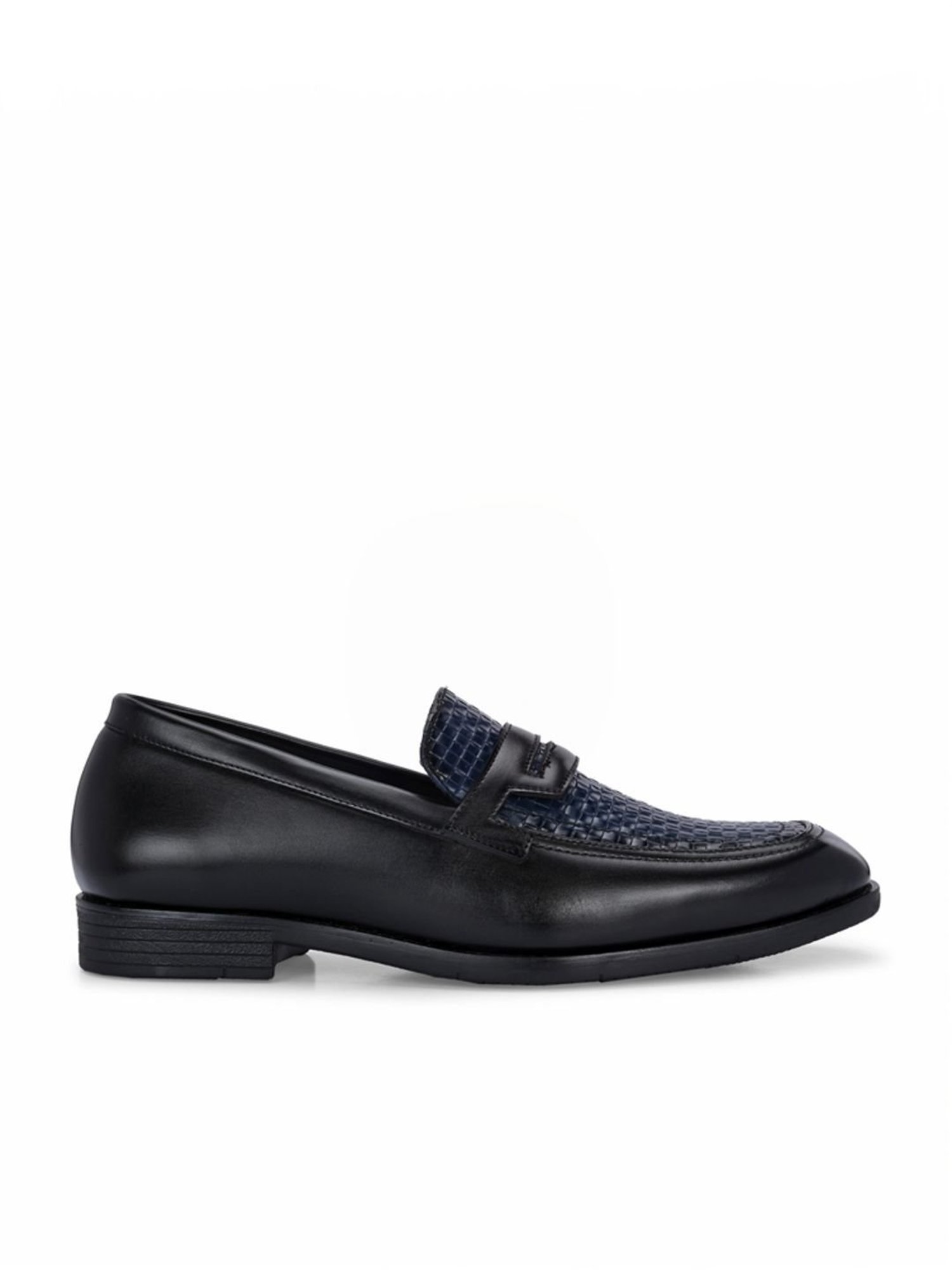 Hoversole Men's Nick Black Loafers
