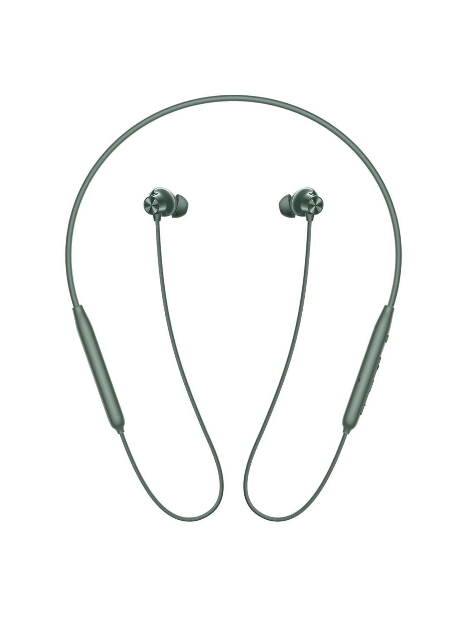OnePlus Bullets Wireless Z2 ANC Bluetooth in Ear Neckband with Mic, 45dB Hybrid ANC (Grand Green)