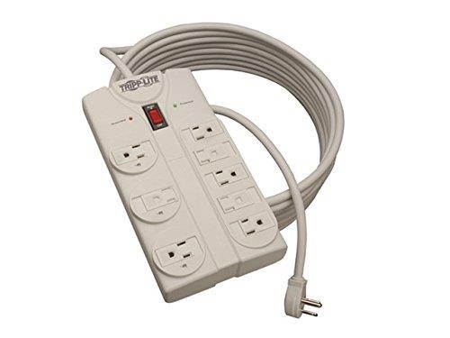 TRIPP LITE 8-outlet protect it! 1900-joules nema 5-15 25ft cord surge protector (gray)
