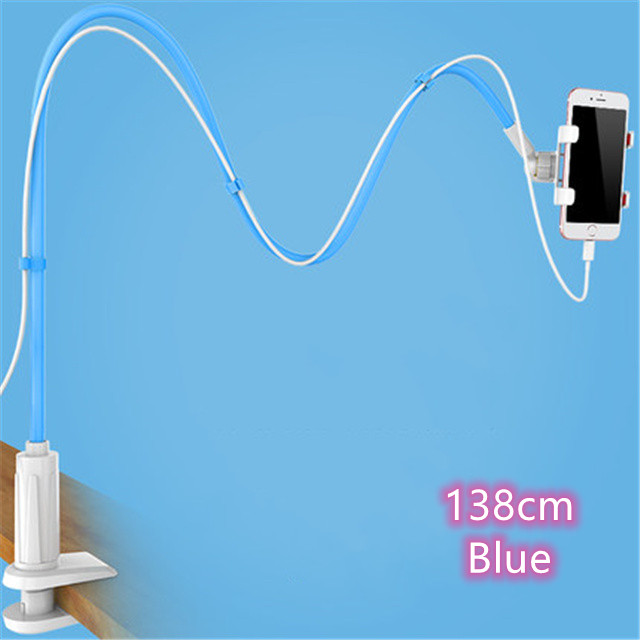 Phone holder,Flexible Long Arm Mobile Phone Holder Stand Lazy  for 3.5 to 6.3 inch phones Cell Phone Holder Desk for Phone Table