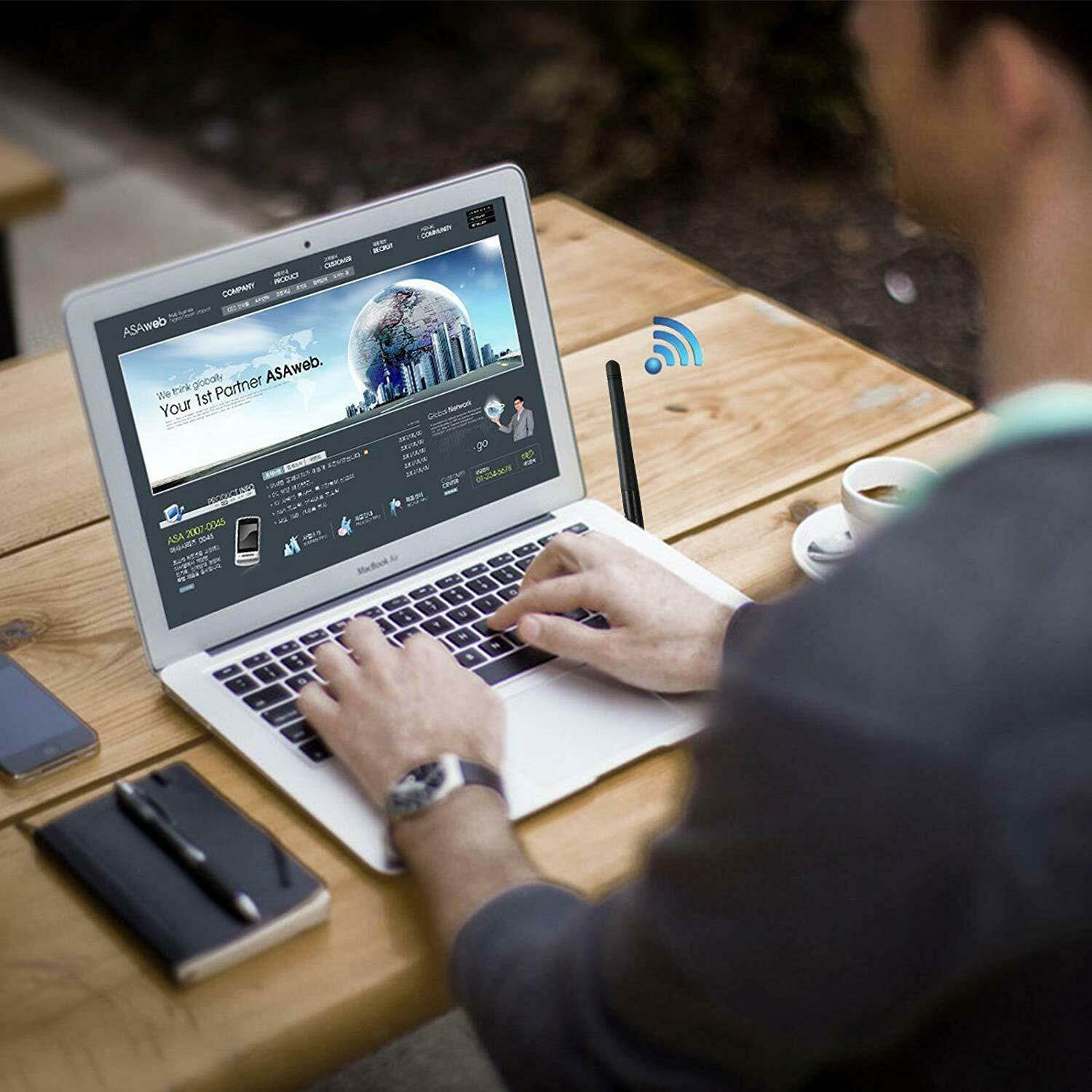 300Mbps Wifi Repeater Wireless-N Range Extender Signal Booster Network Router