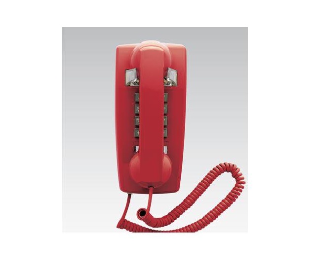 Scitec  Inc. Corded Telephone SCI-25403 Scitec 2554E Red