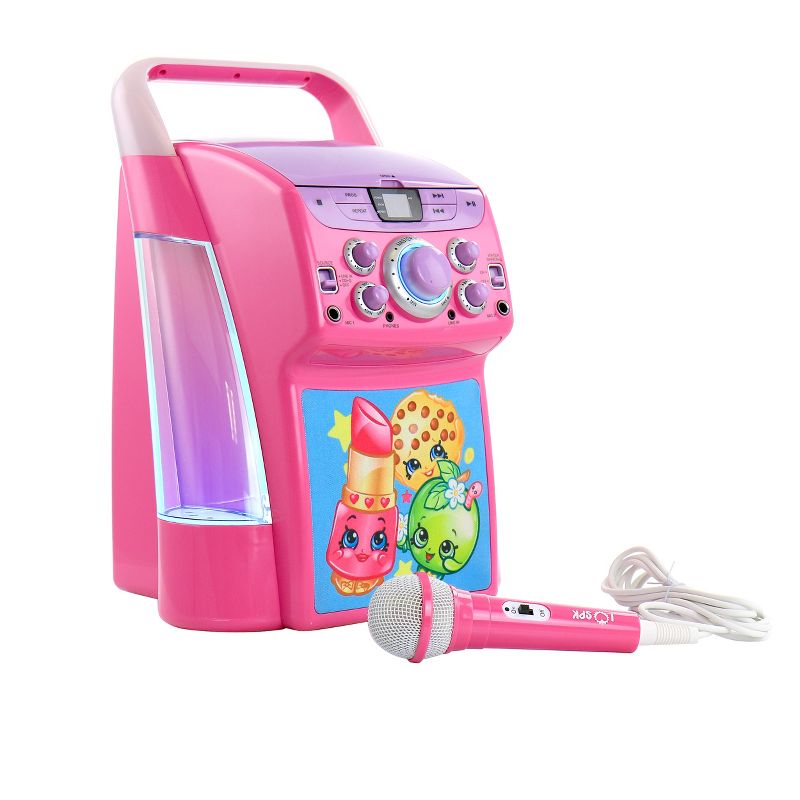 Shopkins Dancing Water Karaoke Machine with Microphone and Flashing Lights