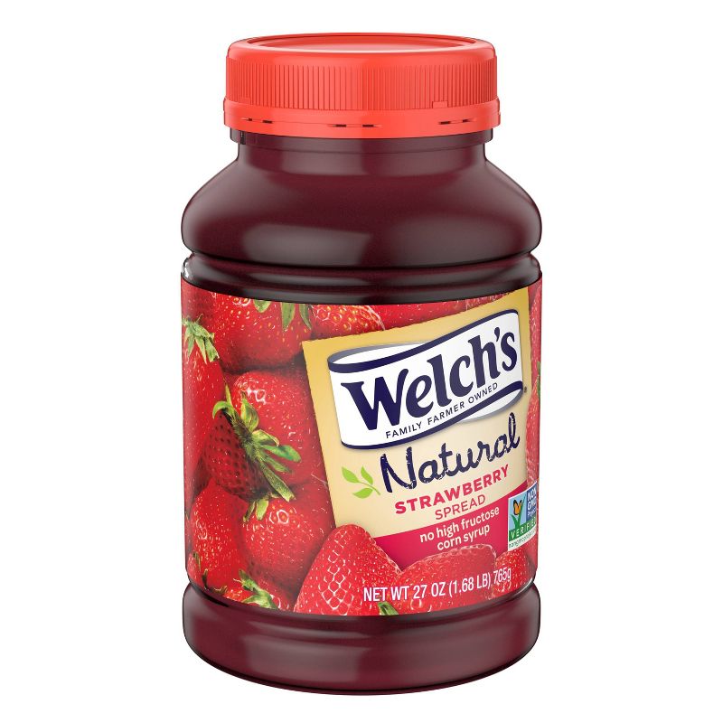 Welch's Natural Strawberry Spread - 27oz