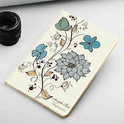iPad Mini 4 7.9 Inch Case ( A1538 / A1550 ) Cover Premium Shock Proof Ultra Slim Fit Folio Smart Shell Auto Sleep / Wake, Multi-Angle Stand, Folio iPad Mini 4 -7.9 Inch 2015 Tab : Watercolor Flowers