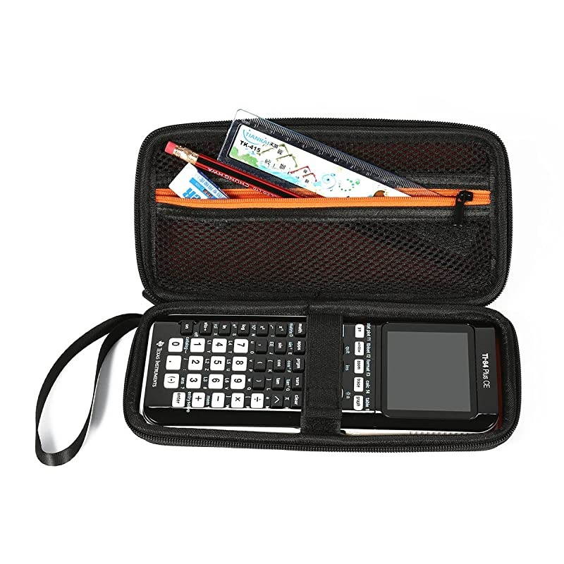 Carrying Case Storage Travel Bag for Graphing Calculator Texas Instruments TI83 Plus TI84 Plus CE TI89 Protective Pouch Black