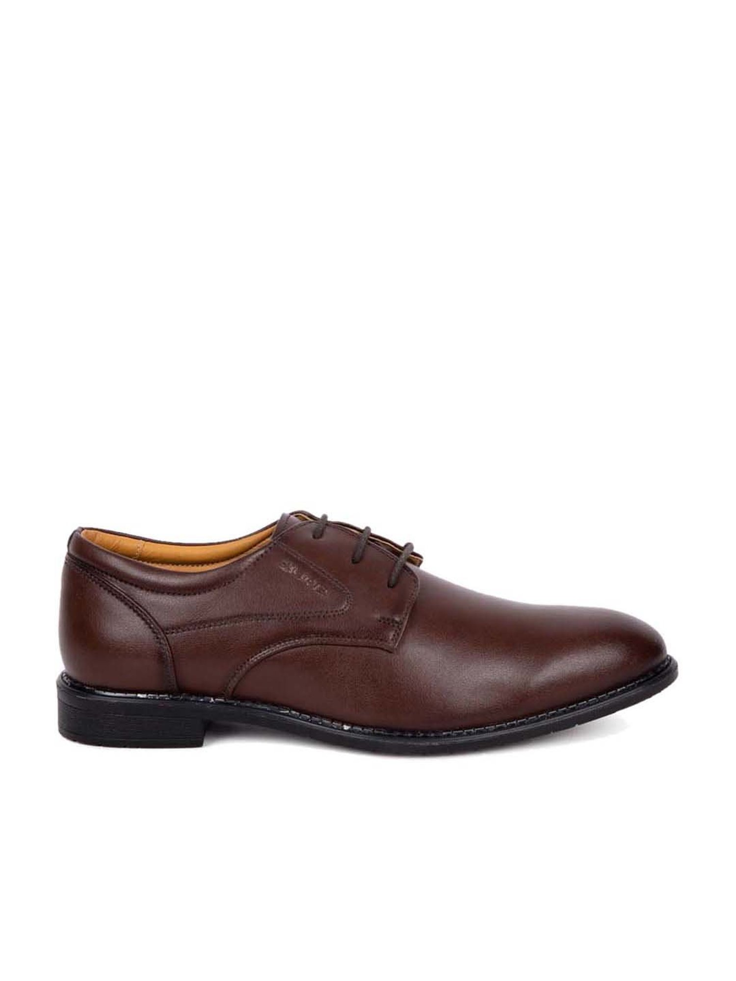 Duke Men's Brown Derby Shoes
