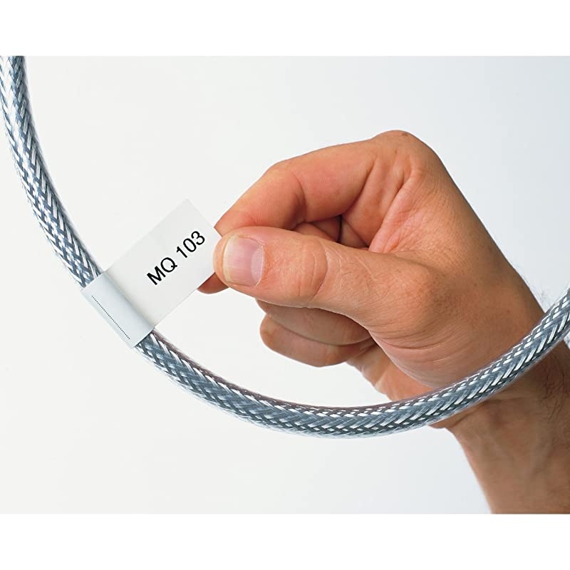 Compatible Label Tape Replacement for TZe-241 18mm Black on White Standard Laminated Label Tape Work with Brother P-Touch Label Maker 0.7 Inch x 26.2 feet, 2 Pack