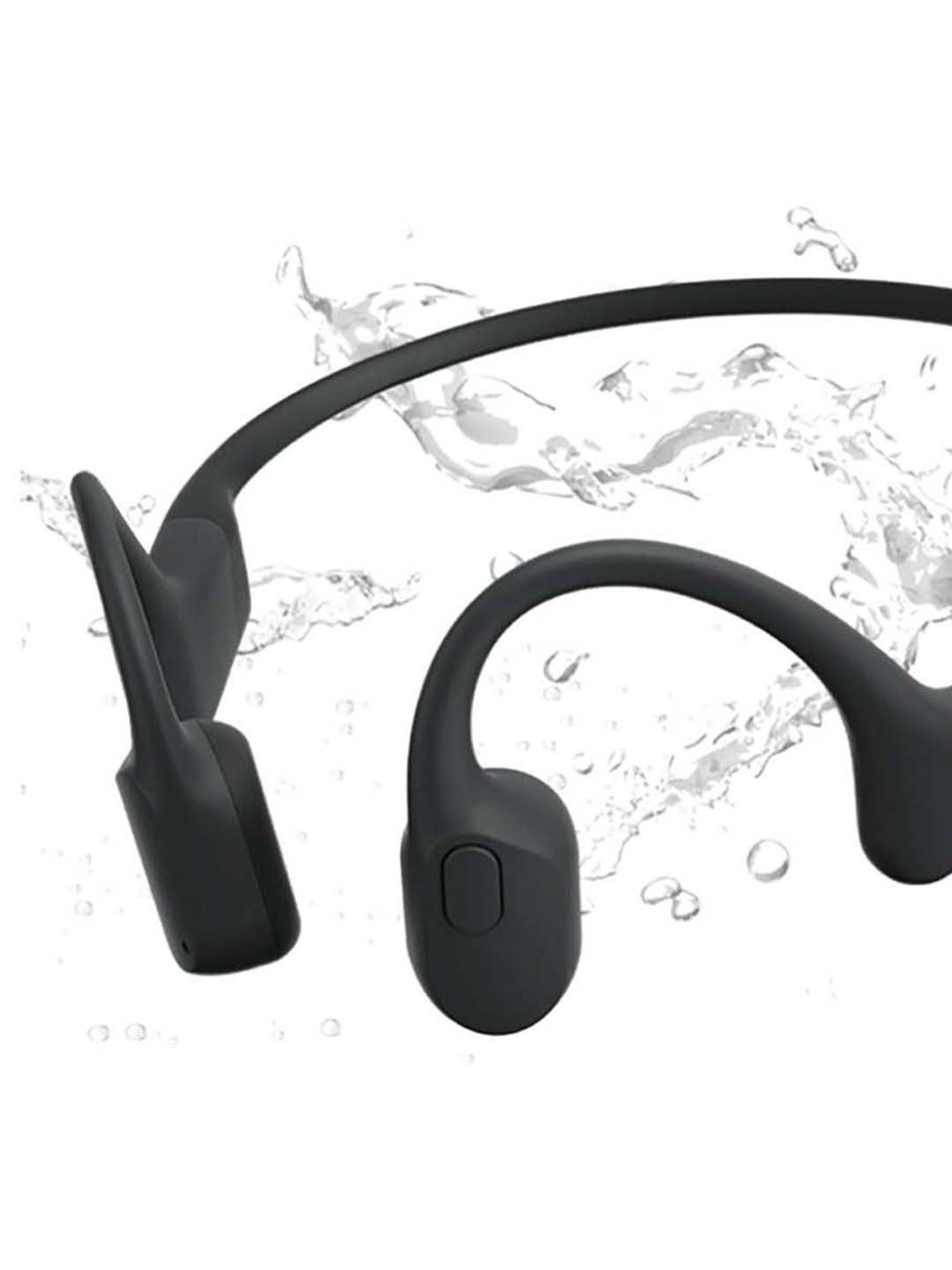 Shokz OpenRun Open-Ear Bone Conduction Sport Headphone (Black)