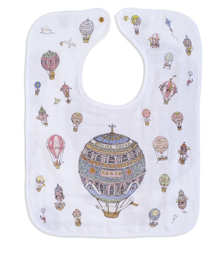 Atelier Choux Paris Organic Cotton Large Toddler Balloon Bib