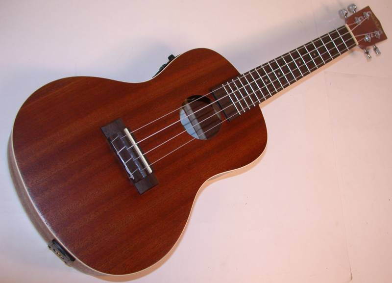 Kala Satin Mahogany Concert Acoustic Electric Ukulele with EQ, KA-CE